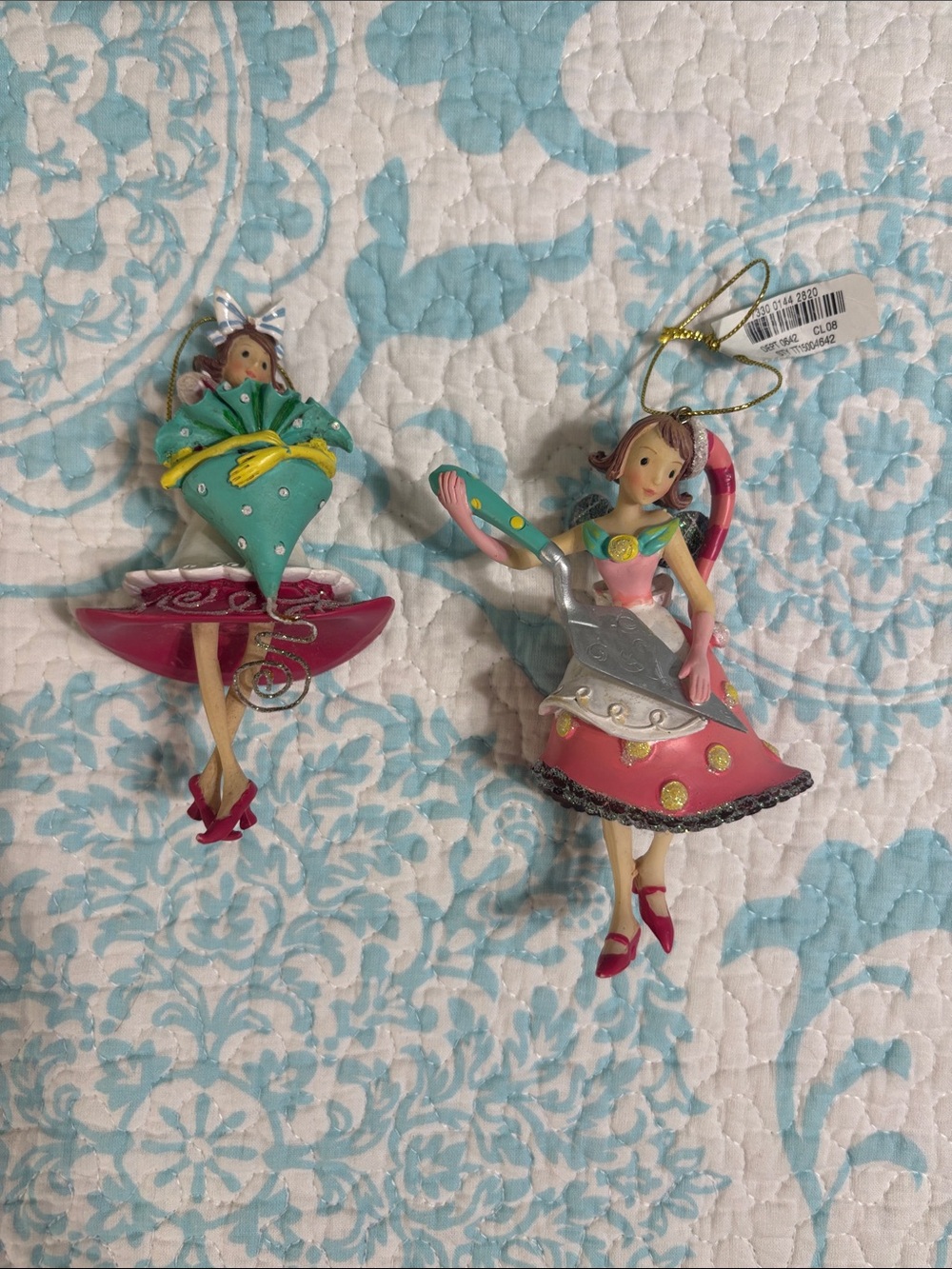 Whimsical Ceramic Christmas Ornaments